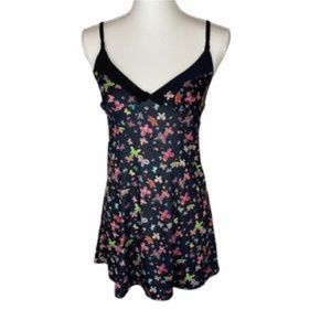 Betsey Johnson Multicolor Butterfly Chemise Slip